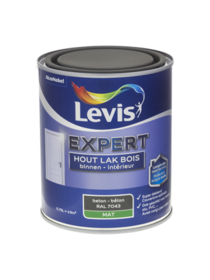 Levis Expert Houtlak Binnen Mat - Beton