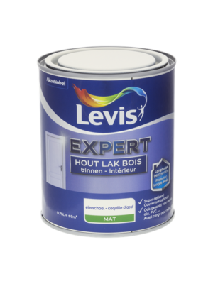 Levis Expert Houtlak Binnen Mat - Eierschaal