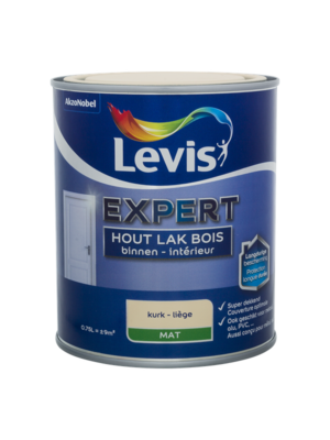 Levis Expert Houtlak Binnen Mat - Kurk