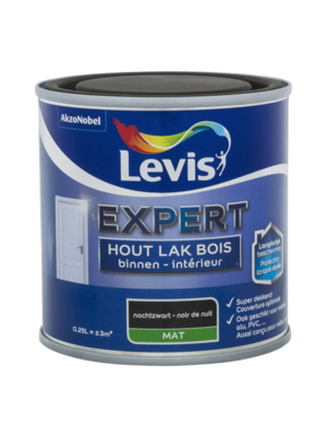 Levis Expert Houtlak Binnen Mat - Nachtzwart