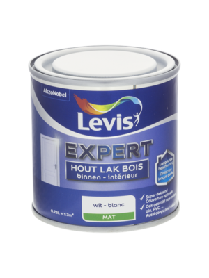 Levis Expert Houtlak Binnen Mat - Wit Levis Expert Houtlak Binnen Mat - Wit