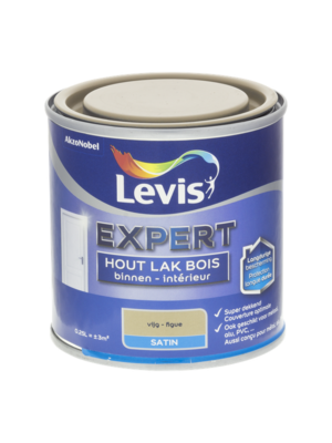 Levis Expert Houtlak Binnen Satin - Vijg Levis Expert Houtlak Binnen Satin - Vijg