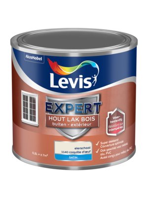 Levis Expert Houtlak Buiten Satin - Eierschaal Levis Expert Houtlak Buiten Satin - Eierschaal