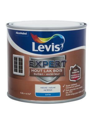 Levis Expert Houtlak Buiten Satin - Naturel Levis Expert Houtlak Buiten Satin - Naturel