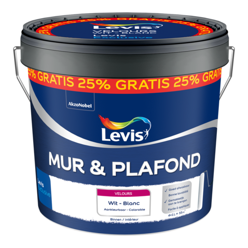Levis Levis Mur & Plafond Velours Levis Levis Mur & Plafond Velours