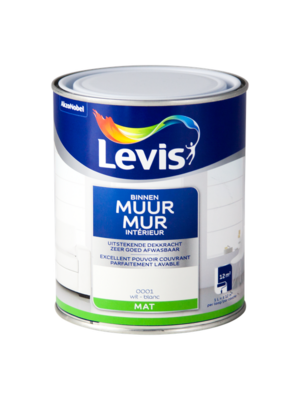 Levis Muur Binnen Mat - Wit