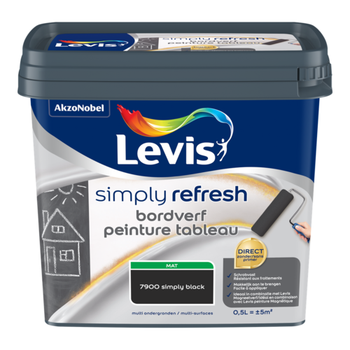 Levis Simply Refresh Bordverf Mat - Black Levis Simply Refresh Bordverf Mat - Black