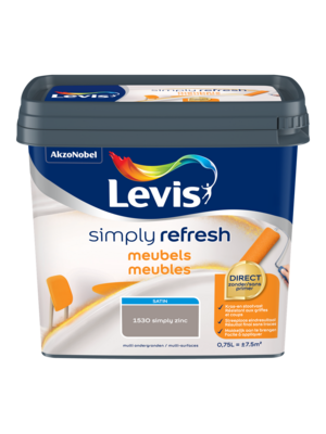 Levis Simply Refresh Meubels Satin - Zinc Levis Simply Refresh Meubels Satin - Zinc