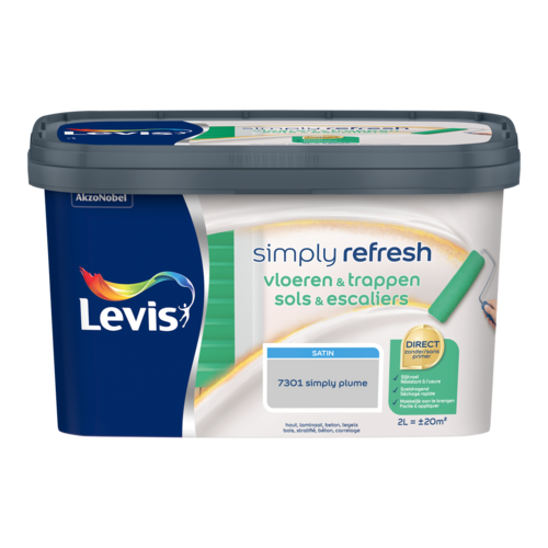 Levis Simply Refresh Vloeren & Trappen Satin - Plume Levis Simply Refresh Vloeren & Trappen Satin - Plume