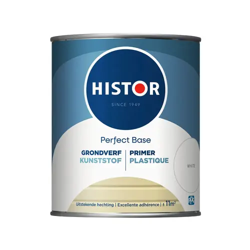 Histor Perfect Base Grondverf - Kunststof - Wit Histor Perfect Base Grondverf - Kunststof - Wit