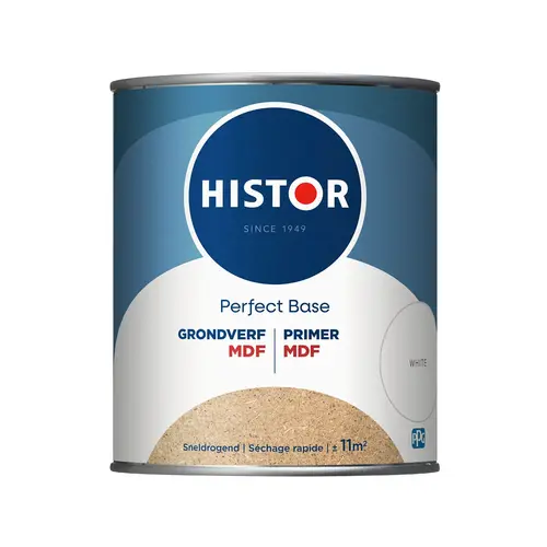 Histor Perfect Base Grondverf - MDF - Wit Histor Perfect Base Grondverf - MDF - Wit