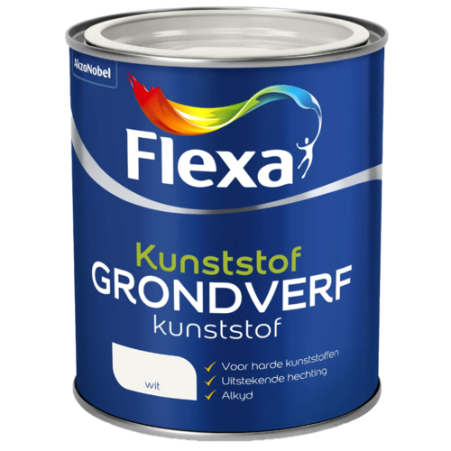 Flexa Kunststof Grondverf - Wit Flexa Kunststof Grondverf - Wit