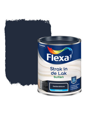 Flexa Strak In De Lak Zijdeglans - Geldersblauw 1710