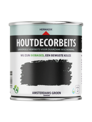 Hermadix Houtdecor Verfbeits - Amsterdams Groen