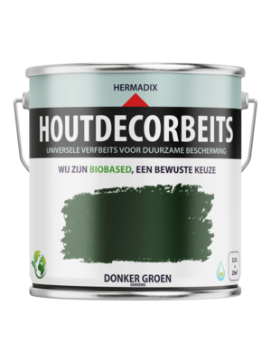 Hermadix Houtdecor Verfbeits - Donker Groen