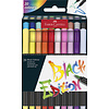 Black Edition Brushpennen - 10 stuks