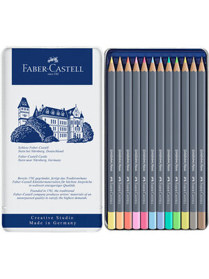 Goldfaber Aquarelpotloden - set 12 stuks - Pasteltinten Goldfaber Aquarelpotloden - set 12 stuks - Pasteltinten
