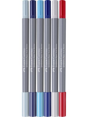 Goldfaber Aqua Dual Marker - set 6 stuks - Jungle Goldfaber Aqua Dual Marker - set 6 stuks - Jungle