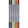 Duo aquarelmarker Goldfaber - etui 6 stuks Tuscany