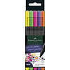 Fineliner Grip 0,4mm - etui 5 stuks Neon
