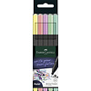 Fineliner Grip - set 5 stuks - Pastel