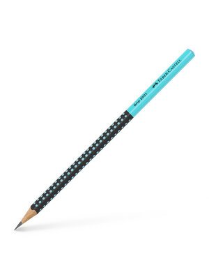 Grafietpotlood Grip 2001 - Zwart/Turquoise
