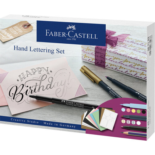 Hand lettering set
