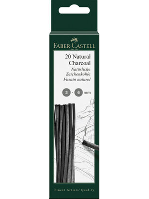 Pitt Monochroom Houtskool - 3-6 mm - 20 stuks Pitt Monochroom Houtskool - 3-6 mm - 20 stuks