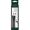 Pitt Monochroom Houtskool - 6-11 mm - 6 stuks