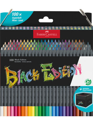 Black Edition Kleurpotloden - 100 stuks Black Edition Kleurpotloden - 100 stuks