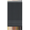 Black Edition Kleurpotloden - 12 stuks - skin tones Black Edition Kleurpotloden - 12 stuks - skin tones