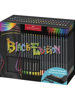 Kleurpotlood Black Edition - 72 stuks