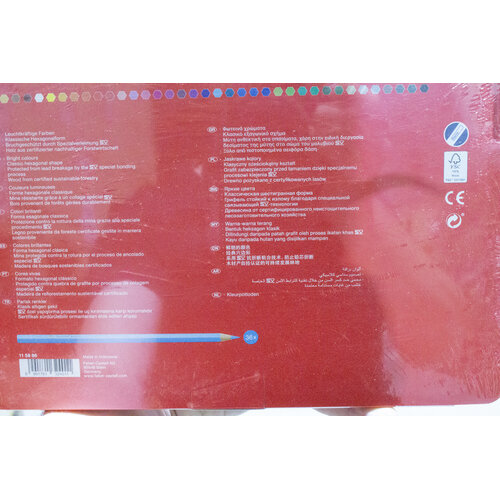 Kleurpotlood Castle zeskantig - 36 stuks