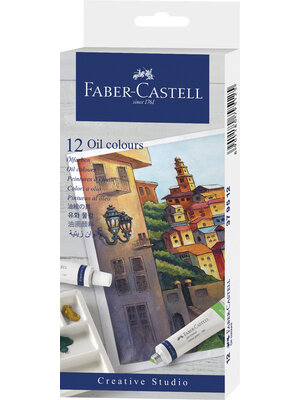Olieverf - set 12 x 9 ml Olieverf - set 12 x 9 ml