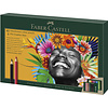 Tekenset - set 17 Polychromos + 4 Pitt Grafiet Mat