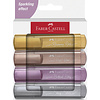 Markeerstiften 46 - set 4 stuks - metallic