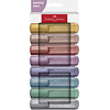 Markeerstiften 46 - set 4 stuks - metallic