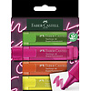 Markeerstiften 46 - set 4 stuks - neon Markeerstiften 46 - set 4 stuks - neon