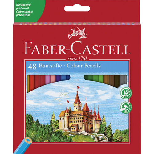 Kleurpotlood Castle zeskantig