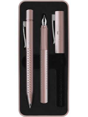 Balpen / Vulpen set Grip - Pale Rose