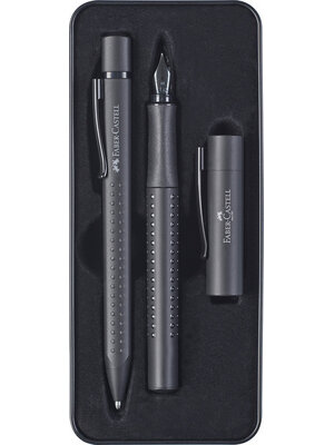 Balpen / Vulpen set Grip - zwart I