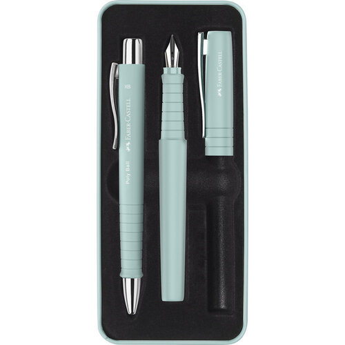 Balpen en Vulpen Poly Pen - Caribic Blue