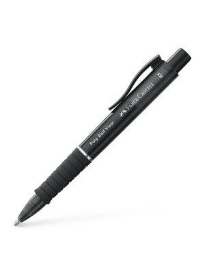 Balpen Polyball View - Zwart