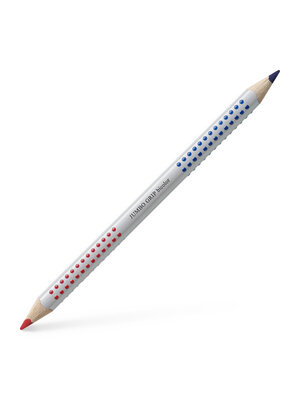 Jumbo Grip Kleurpotlood - Bicolor blauw / rood Jumbo Grip Kleurpotlood - Bicolor blauw / rood