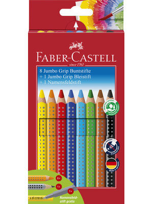 kleurpotlood Jumbo Grip - promotieset 8 + 1 + 1