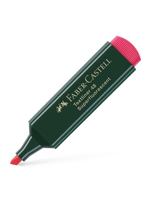 Markeerstift - neon 48 rood