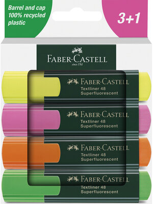 Markeerstiften 48 - set 3 + 1