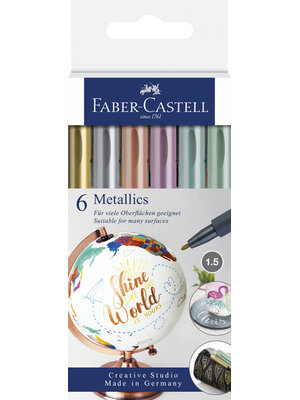 Marker Metallic - Kleur assorti - lijnbreedte 1,5mm