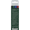 Multimarker permanent - set 4 stuks - fine