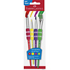 Penselenset soft touch - 4 stuks Penselenset soft touch - 4 stuks